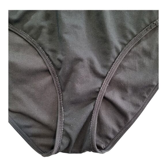 ArteSanDs Black Size 12+ One Piece Swimsuit Front Black Zipper Multi Fit Cup - Picture 14 of 16